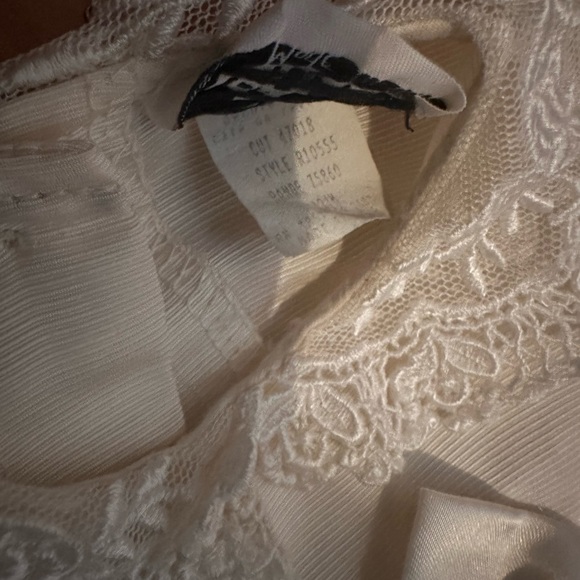 Vintage JoLene dress lace size 12 months girls ivory baby doll dress - Picture 3 of 3